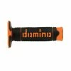 Coppia Manopole Domino A26041c Dsh Nero Arancio