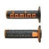 Coppia Manopole Domino A36041c Nero Arancio