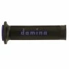 Coppia Manopole Domino A01041c Nero Blu