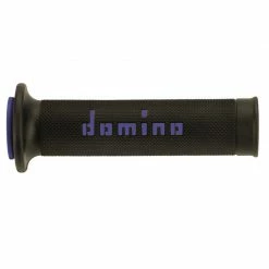 Coppia Manopole Domino A01041c Nero Blu