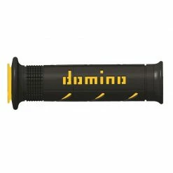Coppia Manopole Domino A25041c Xm2 Nero Giallo