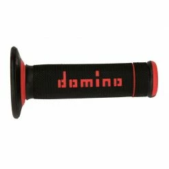 Coppia Manopole Domino X-treme Nero Rosso